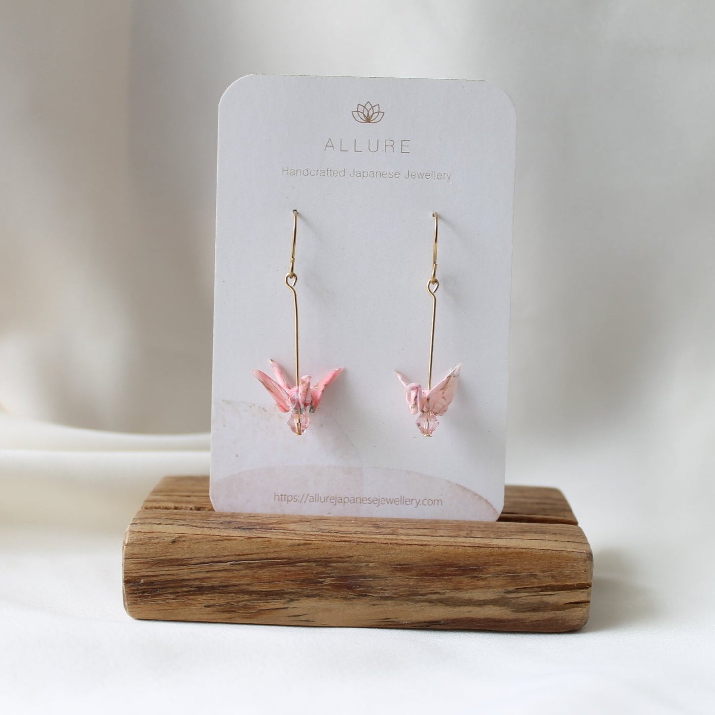 Origami Crane Earrings