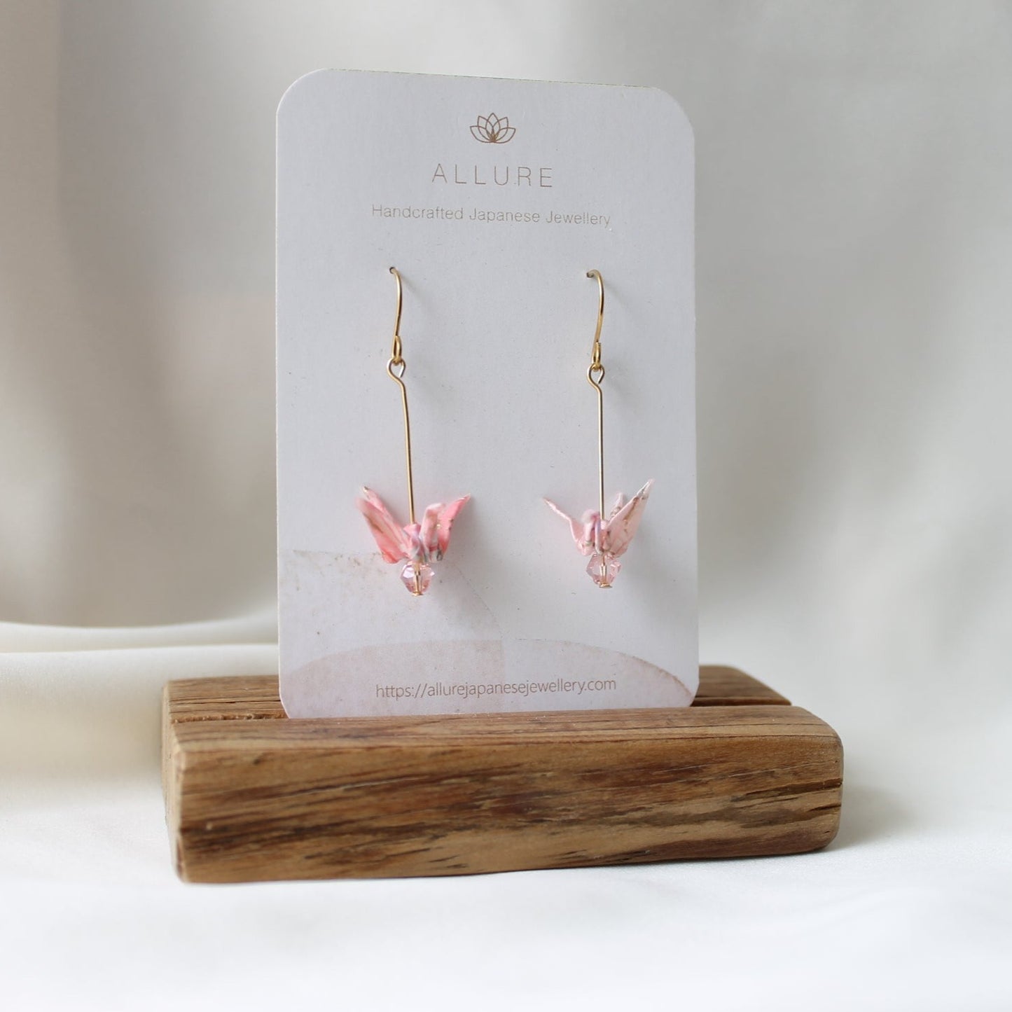 Origami Crane Earrings