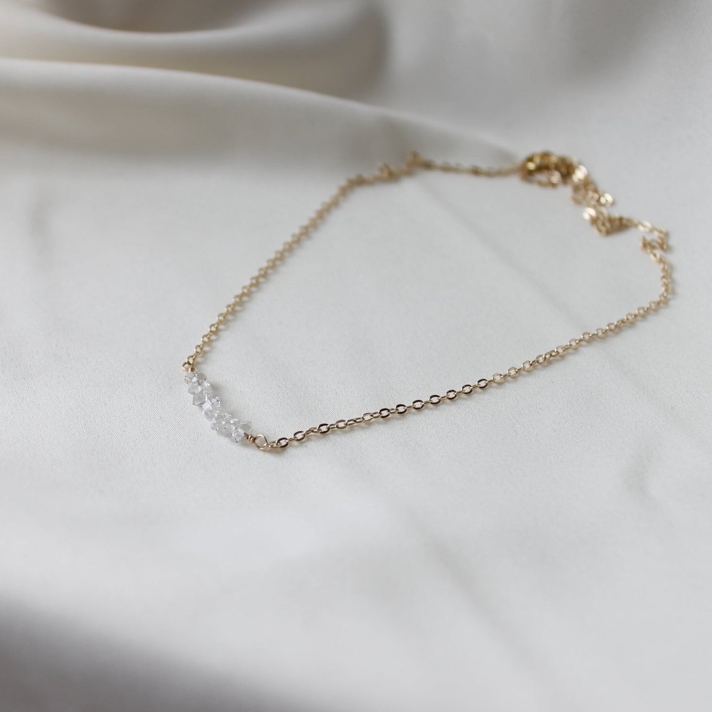 Mini Herkimer Diamond Necklace