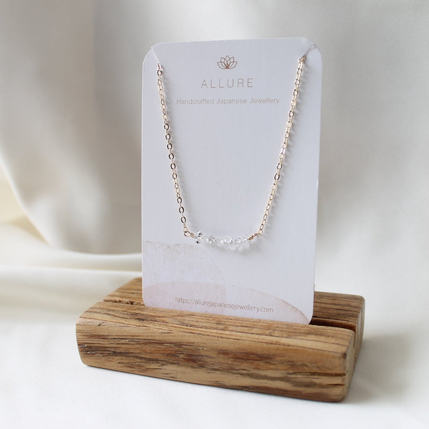 Mini Herkimer Diamond Necklace