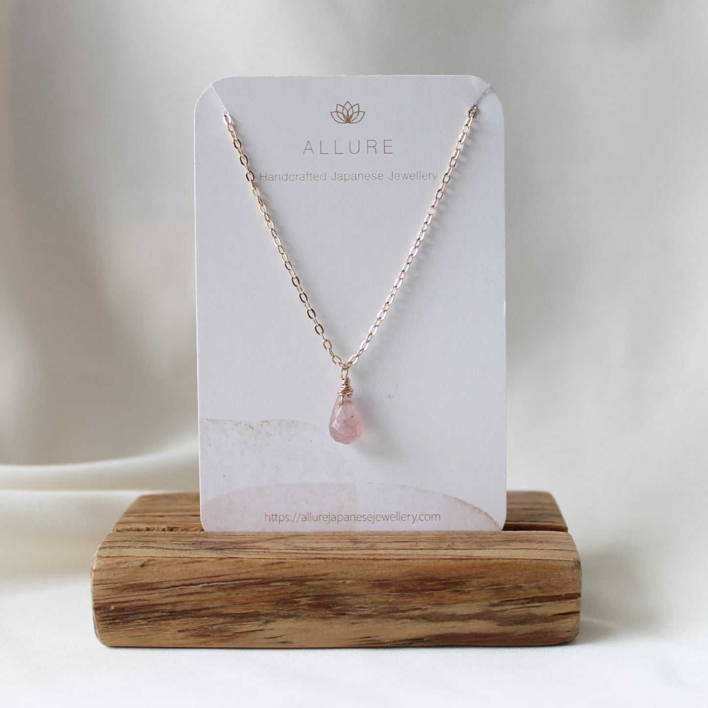 Strawberry Quartz Necklace