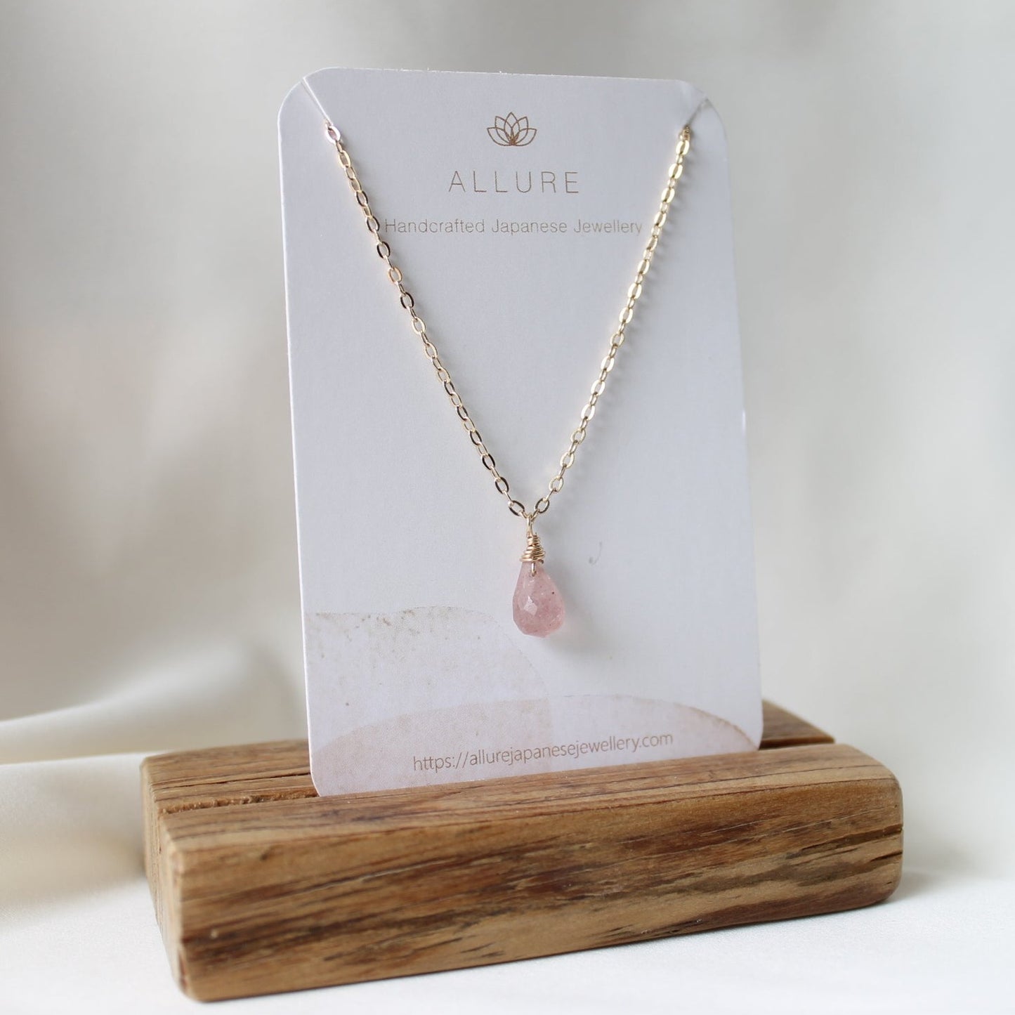 Strawberry Quartz Necklace