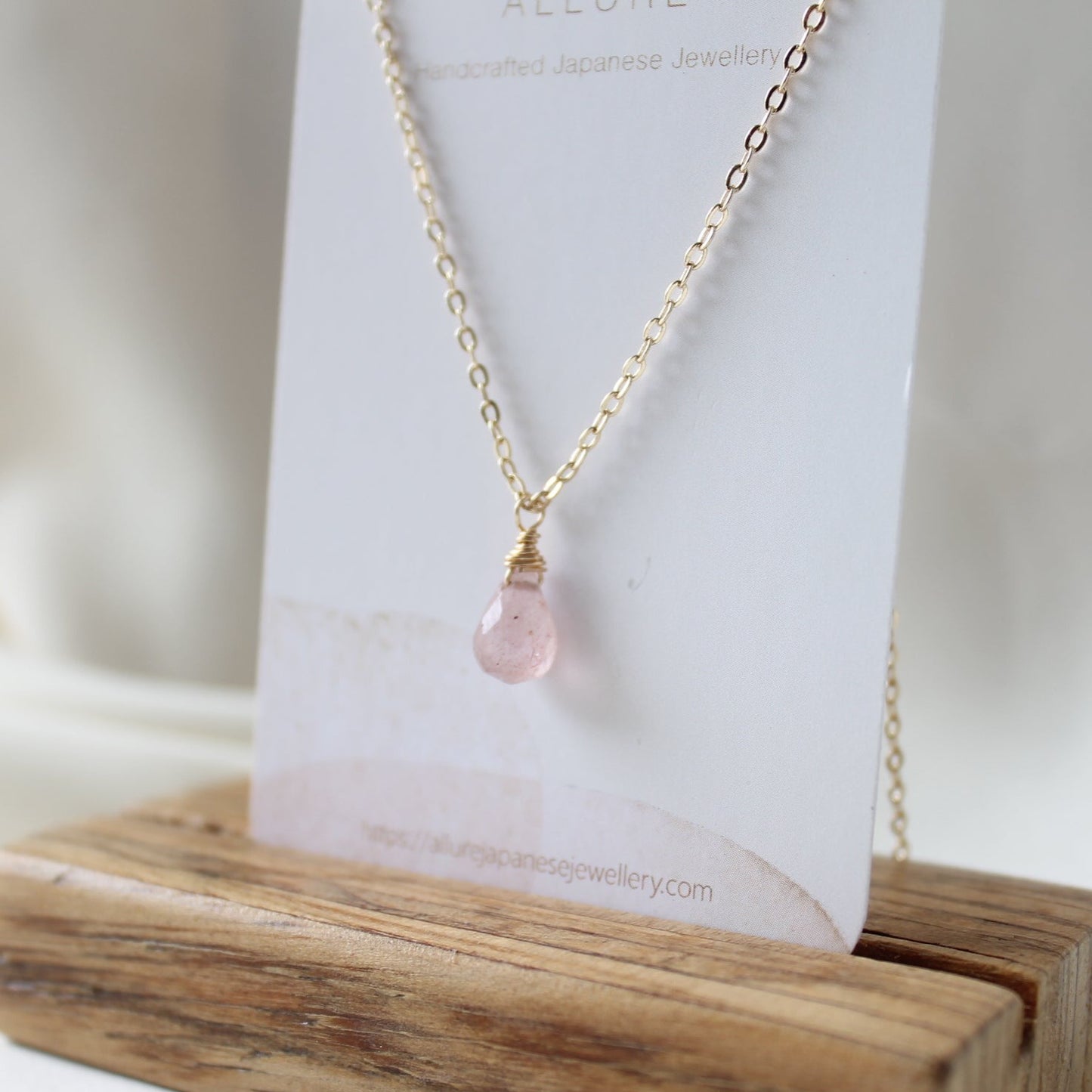 Strawberry Quartz Necklace