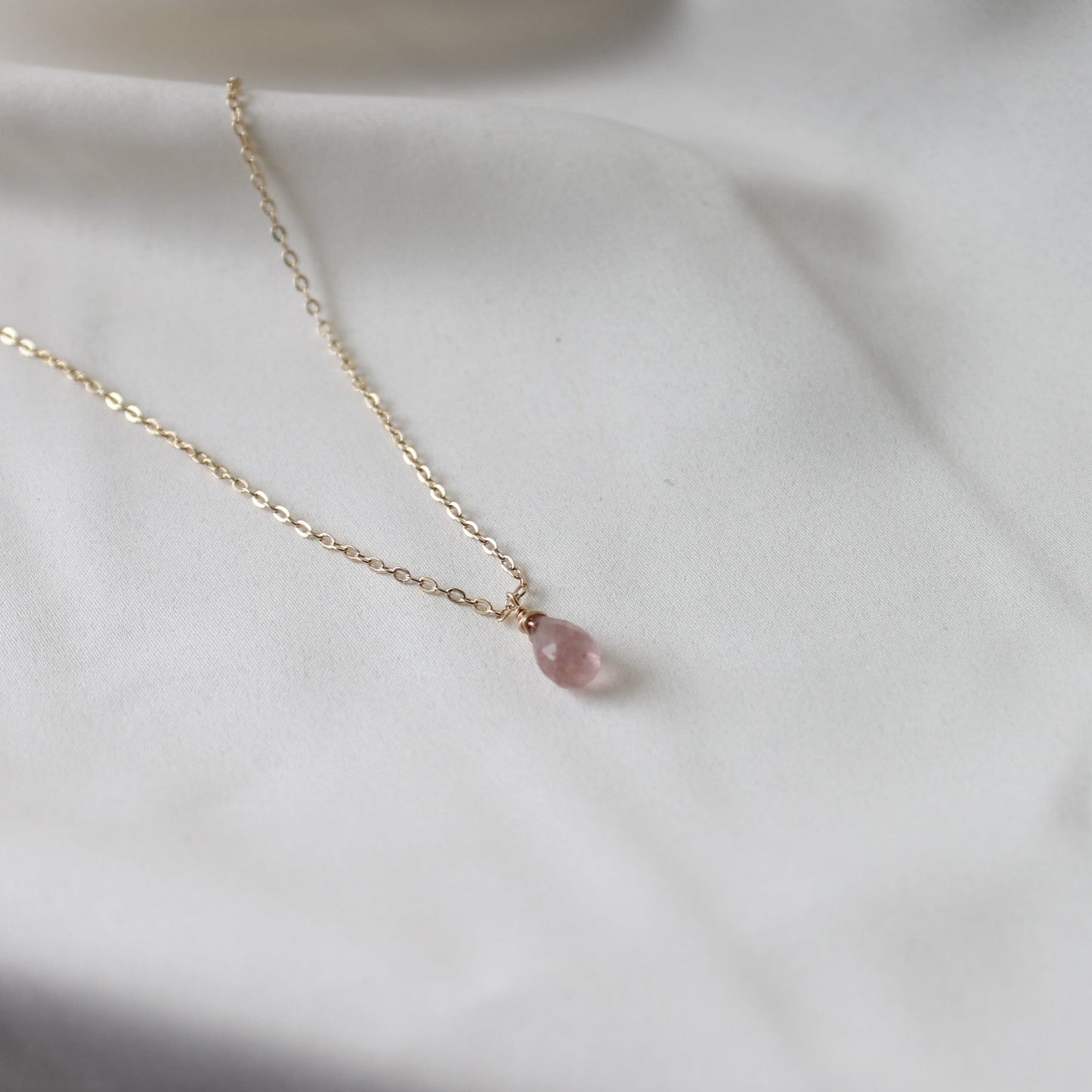 Strawberry Quartz Necklace