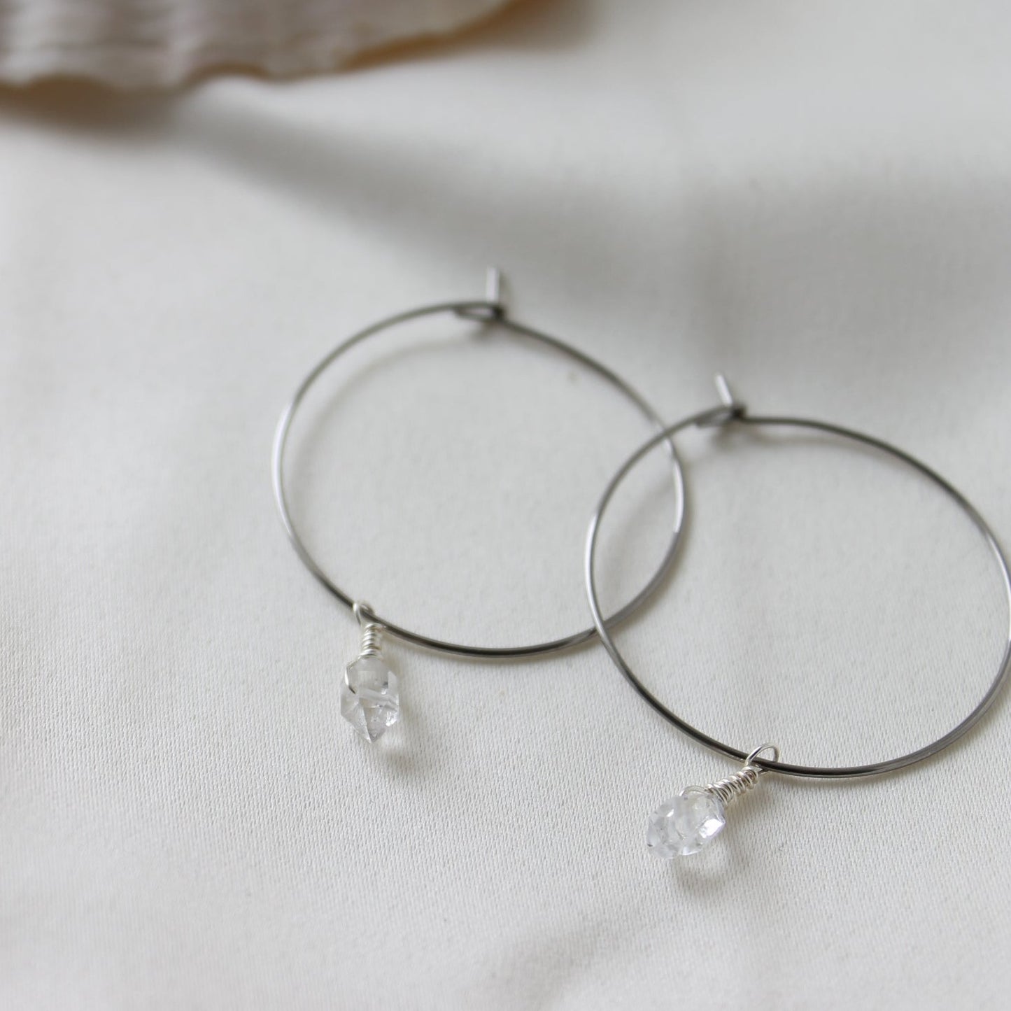 Herkimer Diamond Earrings