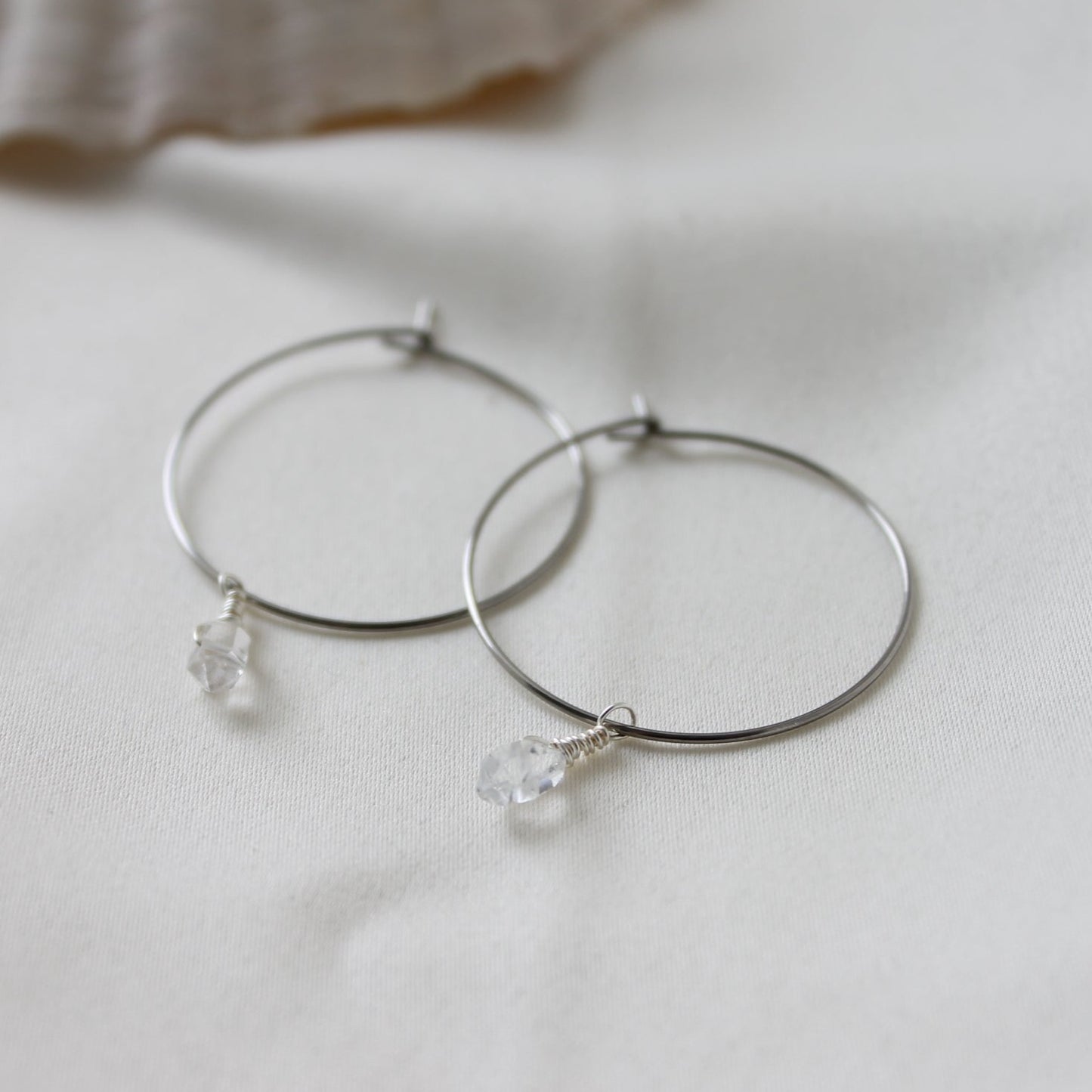 Herkimer Diamond Earrings